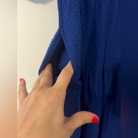 Old Navy Vibrant Blue Dress with pockets size XS (SKU D-117) - Picture 4 of 9